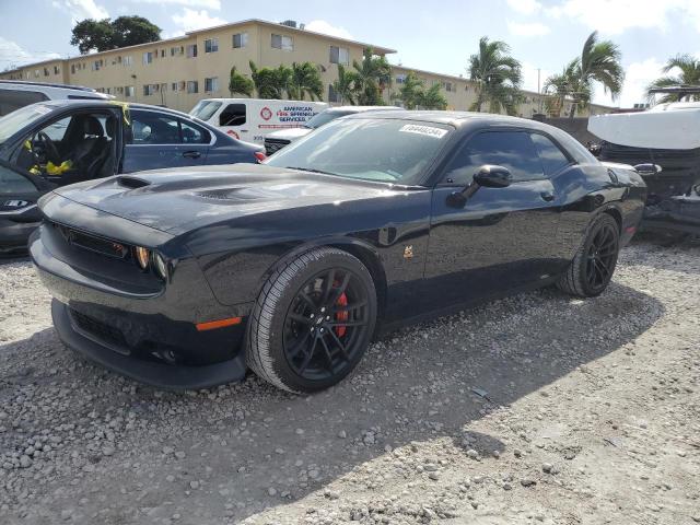 2C3CDZFJ9NH229497 - 2022 DODGE CHALLENGER R/T SCAT PACK BLACK photo 1