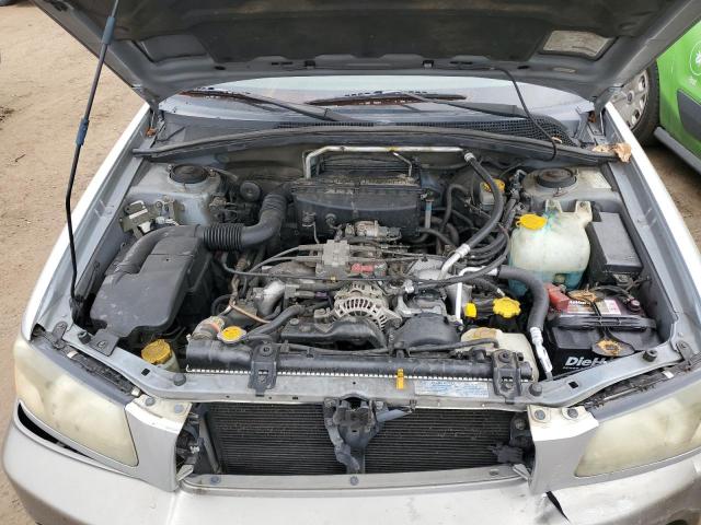 JF1SG65683H701854 - 2003 SUBARU FORESTER 2.5XS Серебристый фото 11