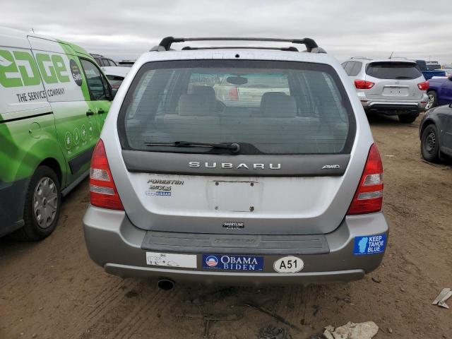 JF1SG65683H701854 - 2003 SUBARU FORESTER 2.5XS Серебристый фото 6