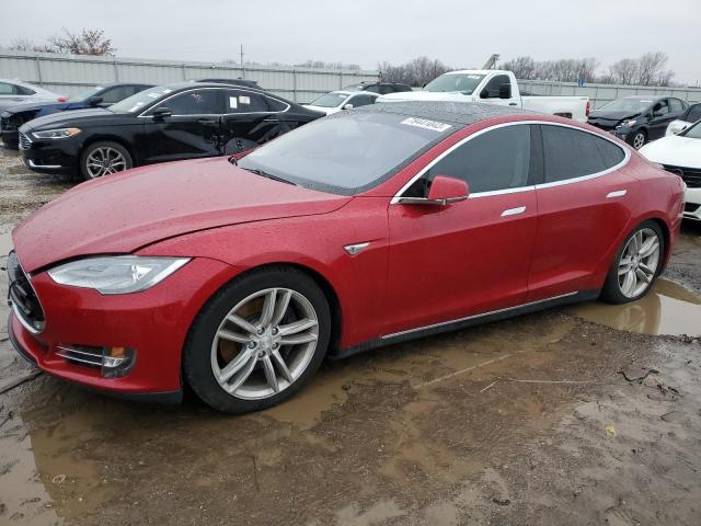 5YJSA1E26GF130253 - 2016 TESLA MODEL S 红色 照片 1