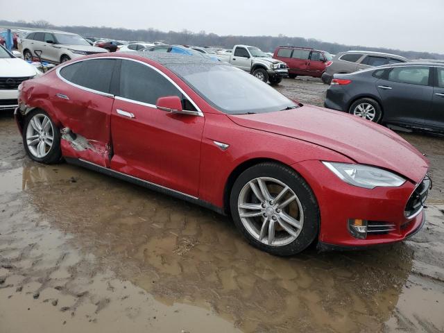 5YJSA1E26GF130253 - 2016 TESLA MODEL S 红色 照片 4