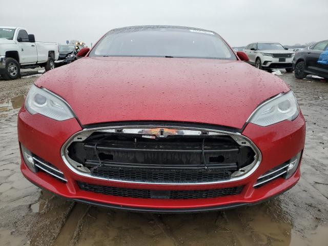 5YJSA1E26GF130253 - 2016 TESLA MODEL S RED photo 5