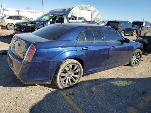 2C3CCABG0EH323878 - 2014 CHRYSLER 300 S BLUE photo 3