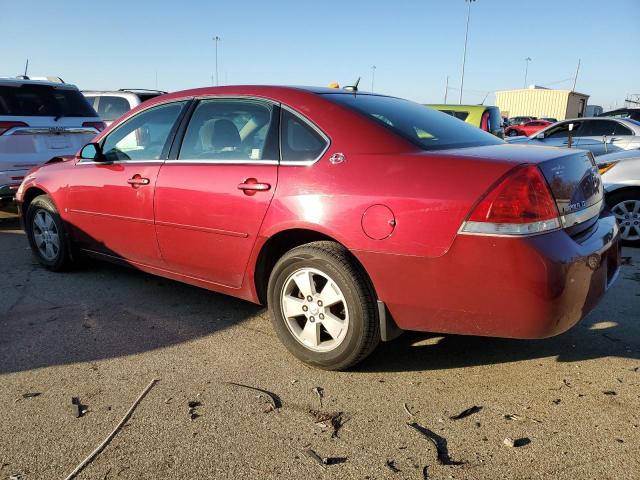 2G1WT58K479304543 - 2007 CHEVROLET IMPALA LT RED photo 2