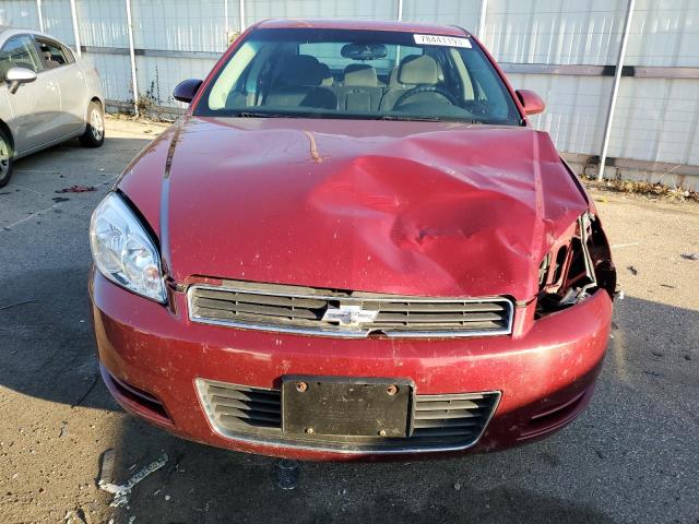 2G1WT58K479304543 - 2007 CHEVROLET IMPALA LT RED photo 5