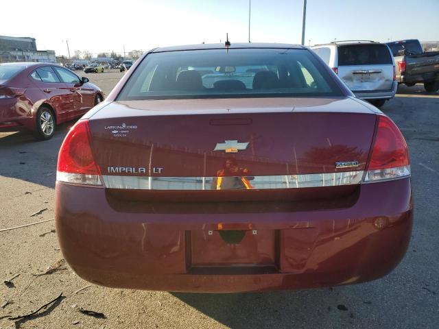 2G1WT58K479304543 - 2007 CHEVROLET IMPALA LT RED photo 6