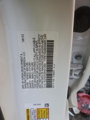 19UDE4H29RA010695 - 2024 ACURA INTEGRA WHITE photo 12