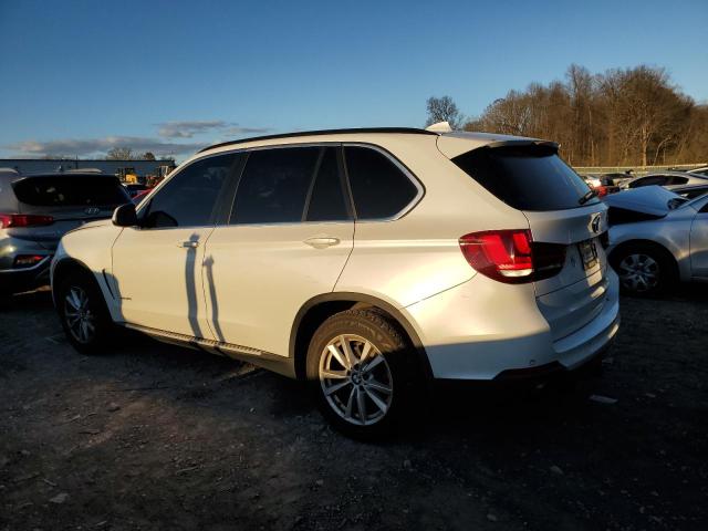 5UXKR0C56F0K63526 - 2015 BMW X5 XDRIVE35I WHITE photo 2