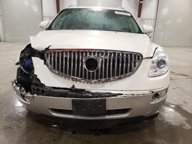 5GAEV23D69J204098 - 2009 BUICK ENCLAVE CXL WHITE photo 5