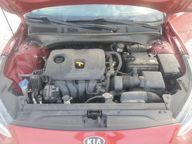 3KPF24AD9KE100248 - 2019 KIA FORTE FE RED photo 11