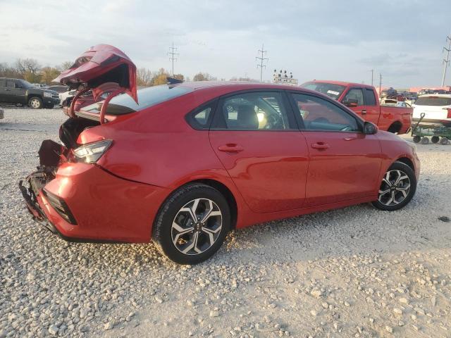 3KPF24AD9KE100248 - 2019 KIA FORTE FE RED photo 3