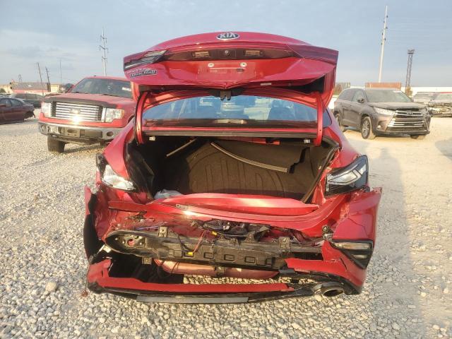 3KPF24AD9KE100248 - 2019 KIA FORTE FE RED photo 6