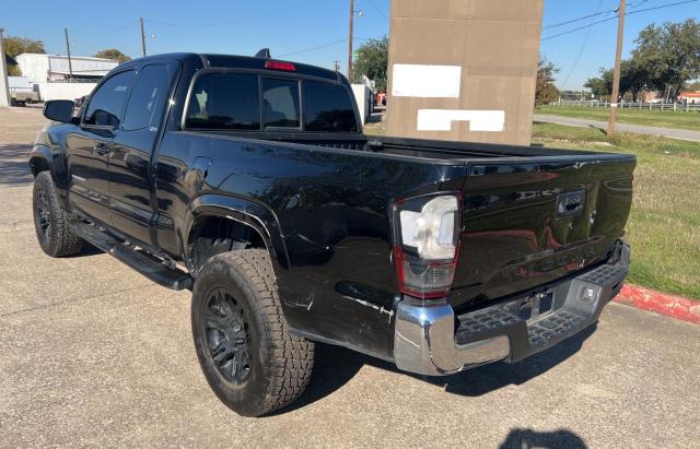 3TYRX5GN6MT007625 - 2021 TOYOTA TACOMA ACCESS CAB შავი ფოტო 3