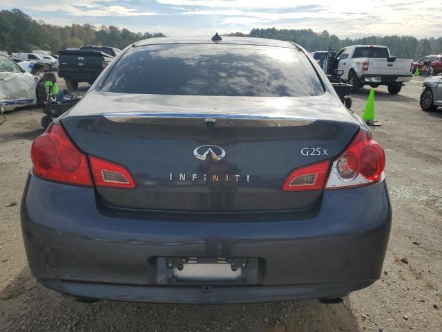 JN1DV6AR7BM451962 - 2011 INFINITI G25 BLUE photo 6