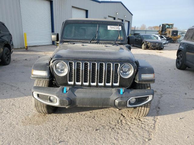 1C4JJXP65PW583385 - 2023 JEEP WRANGLER SAHARA 4XE BLACK photo 5