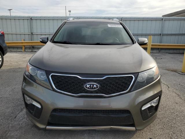 5XYKWDA23DG367599 - 2013 KIA SORENTO SX GRAY photo 5