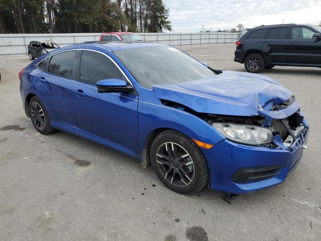 2HGFC2F73JH540751 - 2018 HONDA CIVIC EX BLUE photo 4