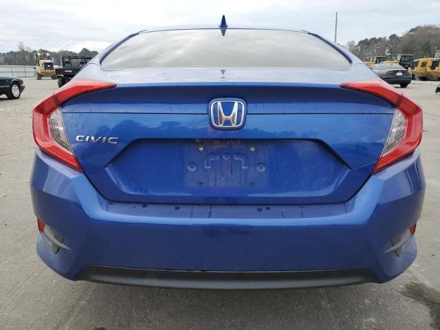 2HGFC2F73JH540751 - 2018 HONDA CIVIC EX BLUE photo 6