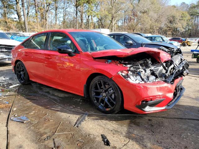 2HGFE2F57PH551902 - 2023 HONDA CIVIC SPORT RED photo 4