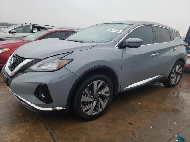 5N1AZ2CJ2MC144918 - 2021 NISSAN MURANO SL GRAY photo 1