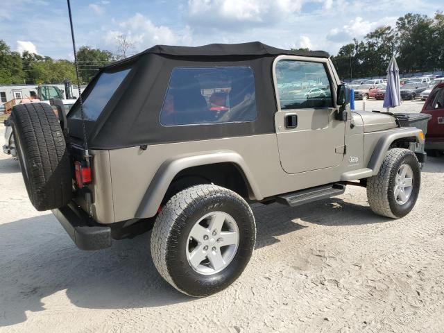 1J4FA44S46P774143 - 2006 JEEP WRANGLER / UNLIMITED GRAY photo 3