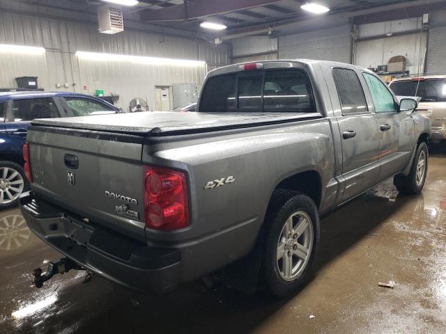 1D7RW3GP5BS656122 - 2011 DODGE DAKOTA SLT GRAY photo 3