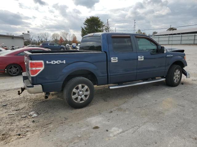 1FTFW1EFXDFD39606 - 2013 FORD F150 SUPERCREW BLUE photo 3