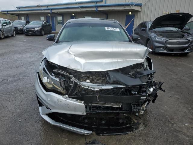 5XXGT4L36LG434459 - 2020 KIA OPTIMA LX SILVER photo 5