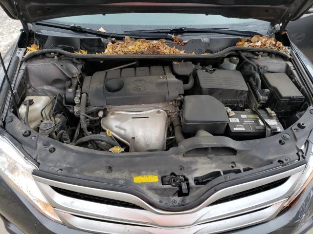 4T3BA3BB7DU047338 - 2013 TOYOTA VENZA LE GRAY photo 12