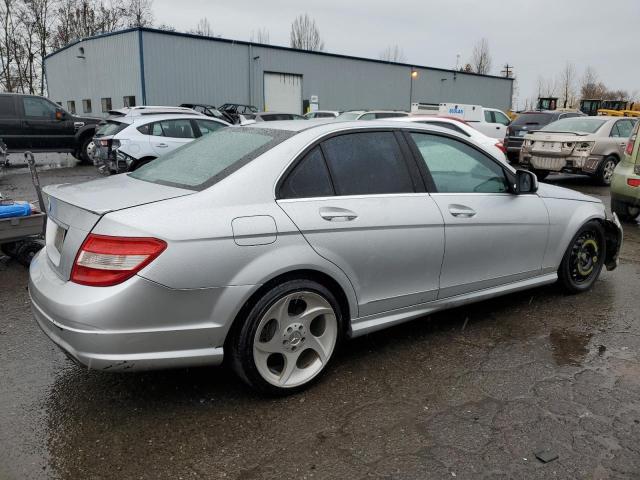 WDDGF56X18F170042 - 2008 MERCEDES-BENZ C 350 SILVER photo 3