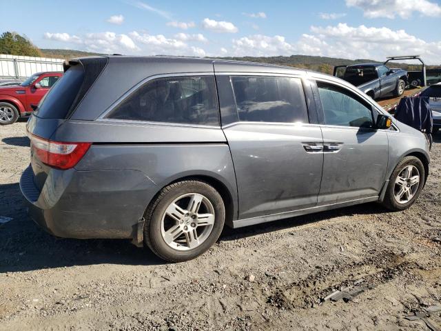 5FNRL5H90CB145981 - 2012 HONDA ODYSSEY TOURING GRAY photo 3