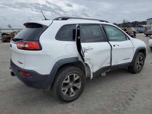 1C4PJMBS0FW757262 - 2015 JEEP CHEROKEE TRAILHAWK WHITE photo 3