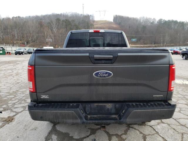 1FTFX1EF1GFD15647 - 2016 FORD F150 SUPER CAB GRAY photo 6