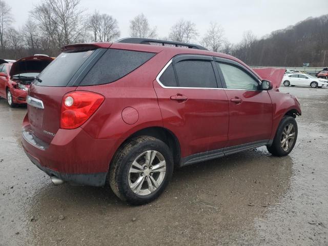 2GNFLPE51C6249621 - 2012 CHEVROLET EQUINOX LT RED photo 3