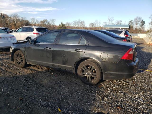 3FAHP0HA6BR323215 - 2011 FORD FUSION SE BLACK photo 2