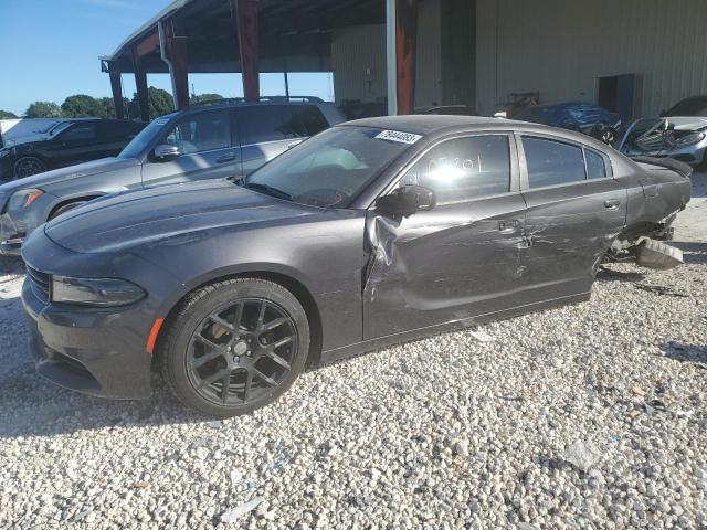 2C3CDXHG3JH221721 - 2018 DODGE CHARGER SXT PLUS GRAY photo 1