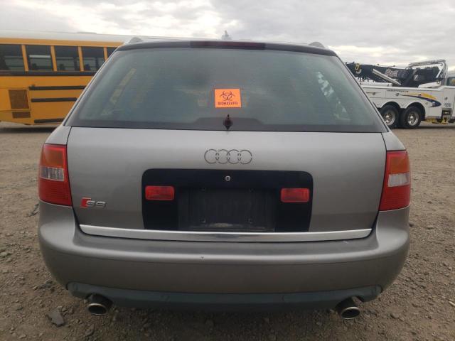 WAUXU54BX3N116239 - 2003 AUDI S6 AVANT QUATTRO GRAY photo 6