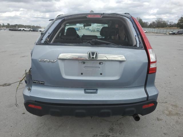 JHLRE38768C019998 - 2008 HONDA CR-V EXL BLUE photo 6