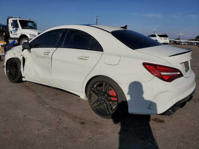 WDDSJ5CB9JN567477 - 2018 MERCEDES-BENZ CLA 45 AMG WHITE photo 2