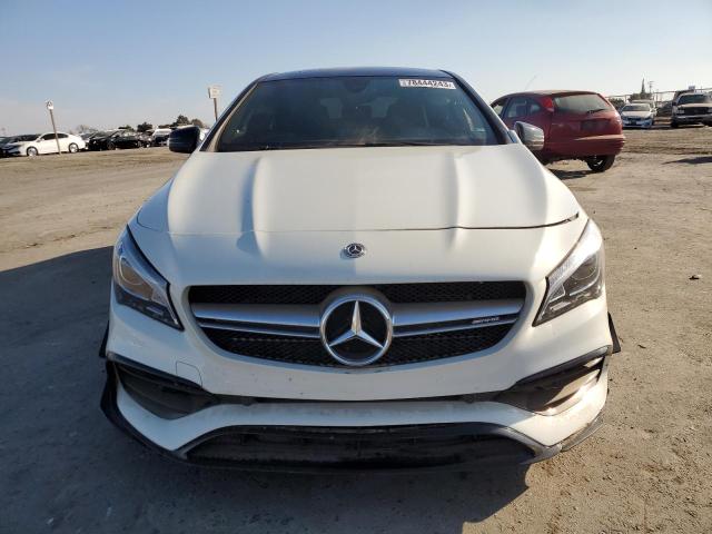 WDDSJ5CB9JN567477 - 2018 MERCEDES-BENZ CLA 45 AMG WHITE photo 5