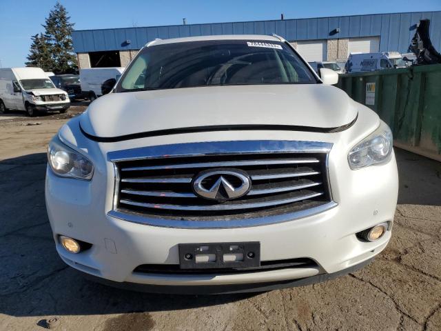 5N1AL0MM0FC513955 - 2015 INFINITI QX60 WHITE photo 5