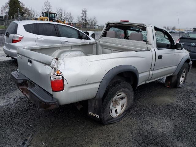 5TEPM62N03Z212173 - 2003 TOYOTA TACOMA SILVER photo 3