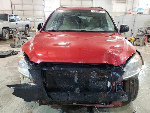 2T3ZF4DV2AW046896 - 2010 TOYOTA RAV4 RED photo 5