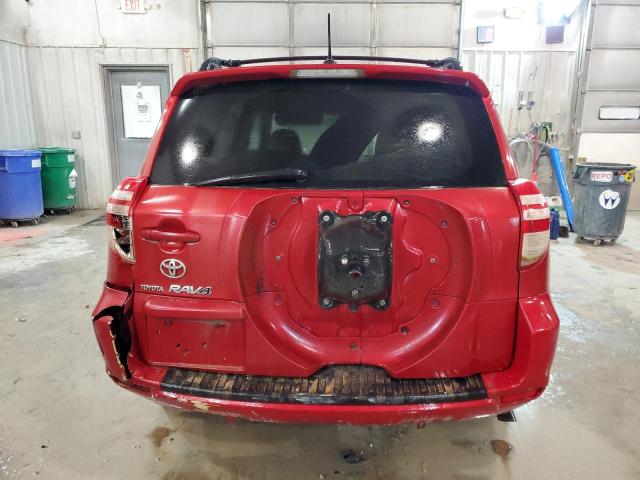 2T3ZF4DV2AW046896 - 2010 TOYOTA RAV4 RED photo 6