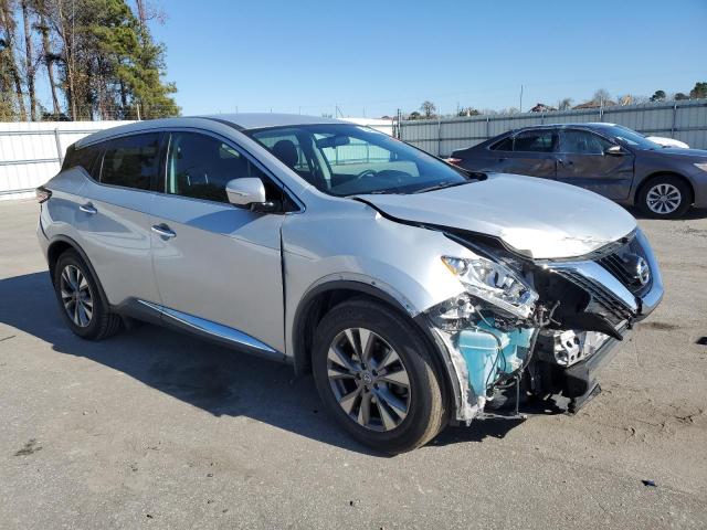 5N1AZ2MG7FN266569 - 2015 NISSAN MURANO S SILVER photo 4