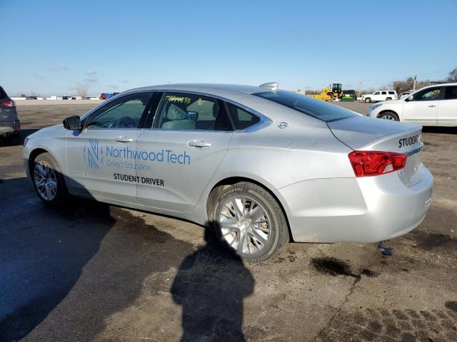 2G11X5S37H9173657 - 2017 CHEVROLET IMPALA LS SILVER photo 2