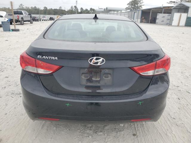 5NPDH4AE6DH422391 - 2013 HYUNDAI ELANTRA GLS BLACK photo 6