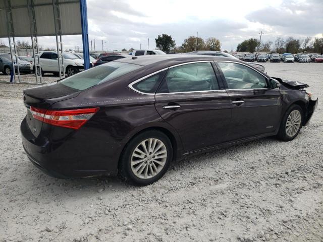 4T1BD1EB8EU024703 - 2014 TOYOTA AVALON HYBRID MAROON photo 3