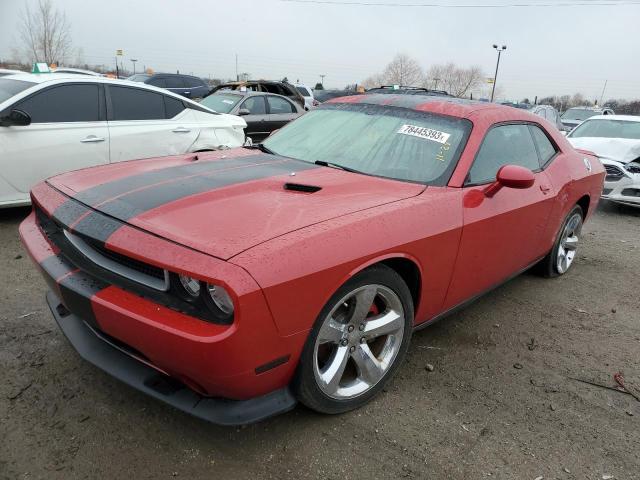 2C3CDYAG0CH217418 - 2012 DODGE CHALLENGER SXT RED photo 1