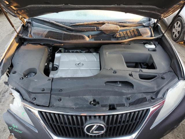 2T2BK1BA2CC141866 - 2012 LEXUS RX 350 GRAY photo 12